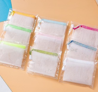 Foto 2 | Foto 2 | Cepillos De Baño Huoguo 10 Unidades Bolsa De Jabón Espuma Red Saco De Nailon - Venta Internacional.