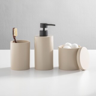 Foto 5 | Foto 5 | Juego De 3 Accesorios Para Tocador De Baño Y Encimera  Diseño Mdesign  Resina - Venta Internacional.