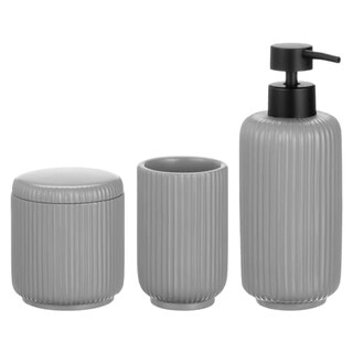 Foto 1 | Foto 1 | Accesorios Para Tocador De Baño Y Encimera Diseño Mdesign Resina Estriada - Venta Internacional.