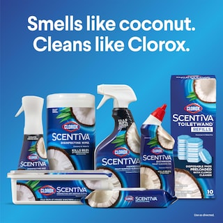 Foto 7 | Foto 7 | Recambios Para Varillas De Inodoro Clorox Scentiva Coconut Waterlily 10 Unidades - Venta Internacional.