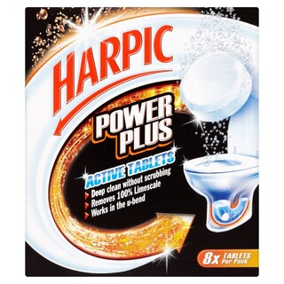 Foto 1 | Foto 1 | Limpiador De Inodoros Harpic Powerplus Active Tablets 8 Tabletas - Venta Internacional.