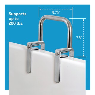 Foto 4 | Foto 4 | Barra De Bañera Carex Barra De Apoyo Para Bañera Barra De Seguridad Cromada - Venta Internacional.