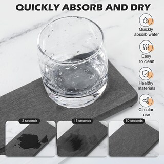 Foto 2 | Foto 2 | Juego De Bandejas De Piedra Absorbente De Agua Lyxel Para Fregadero (4 Piezas) - Venta Internacional.