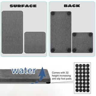 Foto 4 | Foto 4 | Juego De Bandejas De Piedra Absorbente De Agua Lyxel Para Fregadero (4 Piezas) - Venta Internacional.