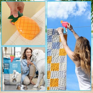 Foto 7 | Foto 7 | Pinzas Para Toallas De Playa Honoson De Plástico Para Piscina  12 Unidades - Venta Internacional.