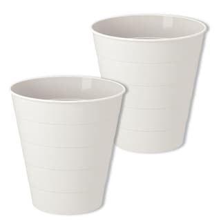 Foto 1 | Foto 1 | Cestos de Basura Luxvi Blancos 2 Piezas