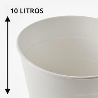 Foto 3 | Foto 3 | Cestos de Basura Luxvi Blancos 2 Piezas