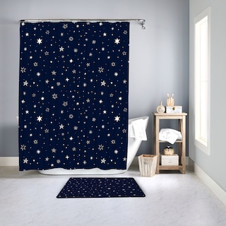 Foto 2 | Foto 2 | Cortina para Baño PROVIDENCIA Multi Stars color Azul
