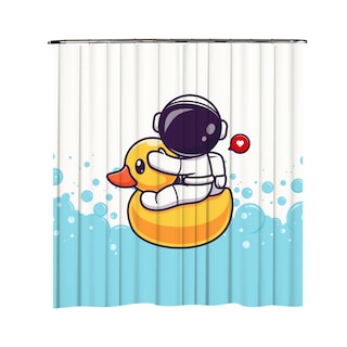 Foto 1 | Foto 1 | Cortina para Baño PROVIDENCIA Space Duck