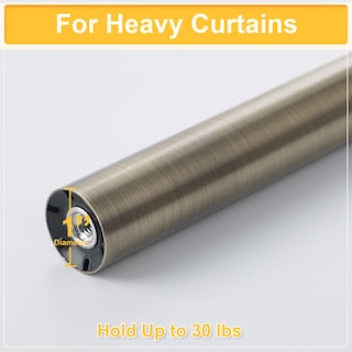 Foto 5 | Foto 5 | Barra De Cortina Ryb Home Brass De 1 Pulgada Para Windows De 183 A 366 Cm De Largo - Venta Internacional.