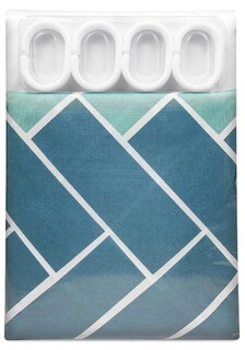 Foto 4 | Foto 4 | Elegante Cortina De Baño Xtellar Impermeable Y Reusable, 180x180 Cm, Incluye 12 Ganchos Premium