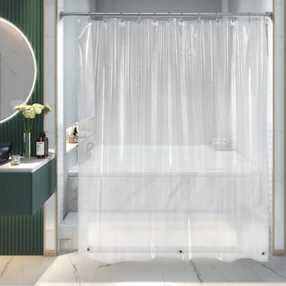 Foto 7 | Foto 7 | Forro De Cortina De Ducha Amazerbath 180 X 180 Cm, Peva Transparente - Venta Internacional.