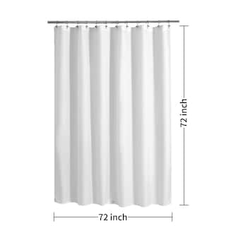 Foto 7 | Foto 7 | Forro de Cortina de Ducha Alyvia Spring Impermeable 180 x 180 cm Blanco - Venta Internacional
