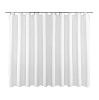 Foto 1 | Foto 1 | Cortina De Baño De Tela 180 Cm X 180 Cm Impermeable Blanco