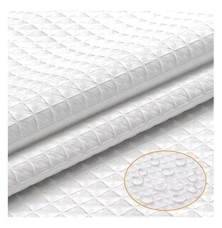 Foto 3 | Foto 3 | Cortina De Baño De Tela 180 Cm X 180 Cm Impermeable Belug, Blanco