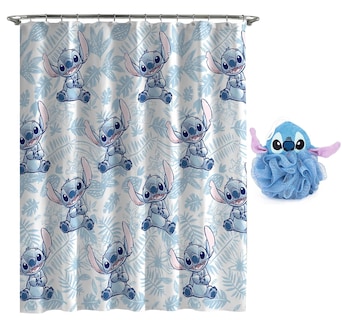 Foto 1 | Foto 1 | Set De Baño Jay Franco Disney Lilo & Stitch Con Cortinas De Ducha - Venta Internacional.
