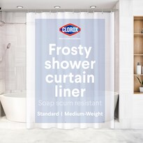 Forro De Cortina De Ducha Clorox Premium Impermeable 180 X 180 Cm - Venta Internacional.
