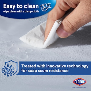 Foto 3 | Foto 3 | Forro De Cortina De Ducha Clorox Premium Waterproof 54 X 78 Cm - Venta Internacional.