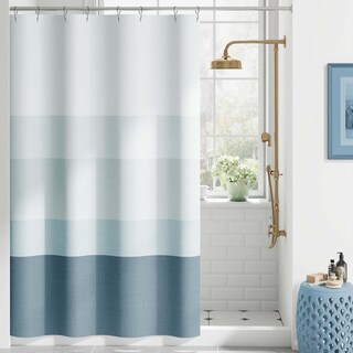 Foto 1 | Foto 1 | Cortina De Ducha Jinchan Small Stall 120 X 180 Cm Color Azul Océano - Venta Internacional.