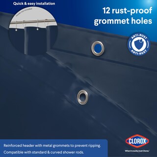 Foto 7 | Foto 7 | Forro De Cortina De Ducha Clorox De Colores Premium Impermeable - Venta Internacional.