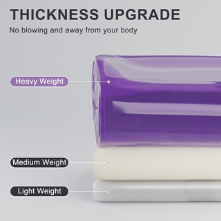 Foto 6 | Foto 6 | Forro De Cortina De Ducha Amazerbath Luxury Soft Eva Transparente Morado - Venta Internacional.