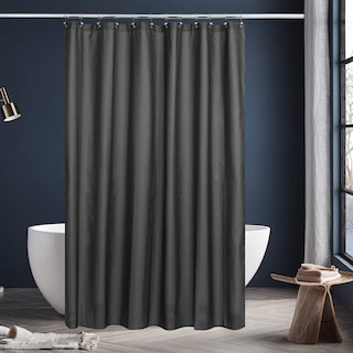 Foto 6 | Foto 6 | Cortina De Ducha N&y Home Color Gris Antracita Oscuro Calidad Hotelera - Venta Internacional.