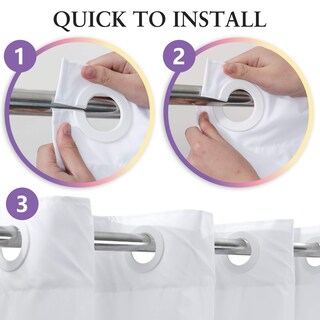 Foto 3 | Foto 3 | Cortina De Ducha River Dream Hotel Style Impermeable Blanca - Venta Internacional.