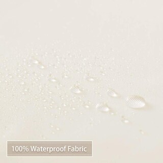 Foto 4 | Foto 4 | Cortina De Ducha Caromio Hotel Quality Waterproof Marfil - Venta Internacional.