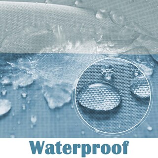 Foto 3 | Foto 3 | Cortina De Ducha Jinchan Small Stall Ombre Color Azul Océano 90 X 180 Cm - Venta Internacional.