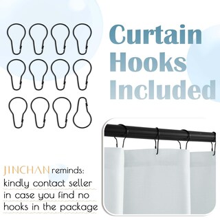 Foto 7 | Foto 7 | Cortina De Ducha Jinchan Small Stall Ombre Color Azul Océano 90 X 180 Cm - Venta Internacional.