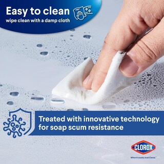 Foto 3 | Foto 3 | Forro De Cortina De Ducha Clorox Premium Impermeable 180 X 200 Cm - Venta Internacional.
