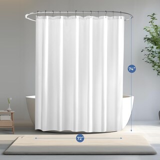 Foto 7 | Foto 7 | Forro De Cortina De Ducha Downluxe Tela Impermeable 180 X 190 Cm - Venta Internacional.