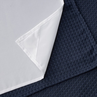 Foto 6 | Foto 6 | Cortina De Ducha River Dream Heavyweight Waffle Weave Navy - Venta Internacional.