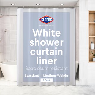 Foto 1 | Foto 1 | Forro De Cortina De Ducha Clorox Premium Ligero 6 G Peva - Venta Internacional.