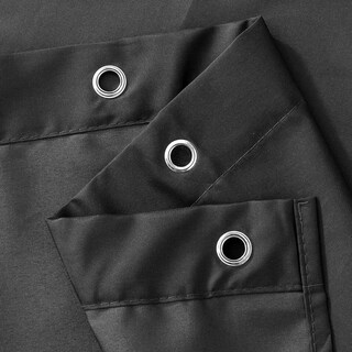 Foto 5 | Foto 5 | Cortina De Ducha N&y Home Tela 36 X 72 Cm Gris Grafito - Venta Internacional.