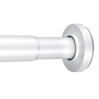 Foto 1 | Foto 1 | Barra Para Cortina De Ducha Amazerbath Spring Tension 80-118 Cm Color Blanco - Venta Internacional.