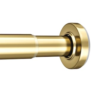 Foto 1 | Foto 1 | Barra Para Cortina De Ducha Amazerbath Spring Tension 80-118 Cm Color Dorado - Venta Internacional.