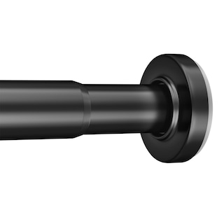 Foto 1 | Foto 1 | Barra Para Cortina De Ducha Amazerbath Spring Tension 80 — 190 Cm Color Negro - Venta Internacional.