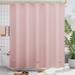 Cortina De Ducha Amazerbath Light Peva Rosa 180 X 180 Cm Con Piedras - Venta Internacional.