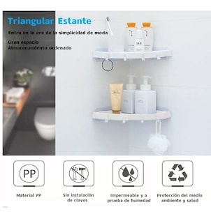 Foto 3 | Foto 3 | Repisa para Baño Belug color Blanco