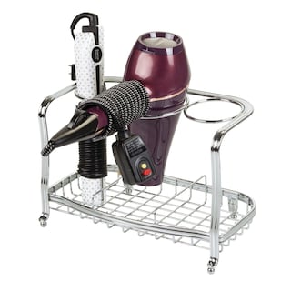 Foto 1 | Foto 1 | Organizador de Encimera para Herramientas para el Cabello Diseño mDesign Hyde Chrome - Venta Internacional