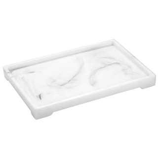 Foto 1 | Foto 1 | Bandeja de Baño Luxspire Rectangular de 30.5 x 20.5 x 3 cm Resina Blanca - Venta Internacional