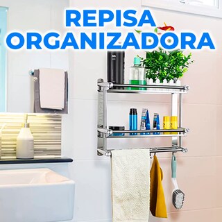 Foto 4 | Foto 4 | Estante de Acero Inoxidable para Baño Elegate HOG.196