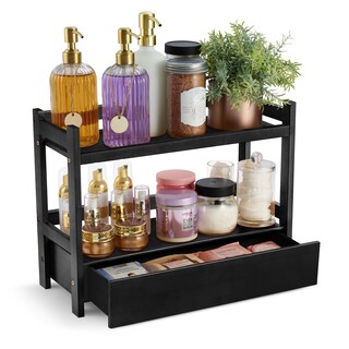 Foto 1 | Foto 1 | Organizador De Mostrador De Baño Sorbus Bamboo Con 2 Niveles - Venta Internacional.