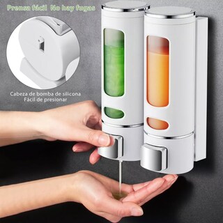 Foto 2 | Foto 2 | Set Dispensador Gel Jabón Líquido Rellenable Eo Safe Imports Esi-8817 Blanco