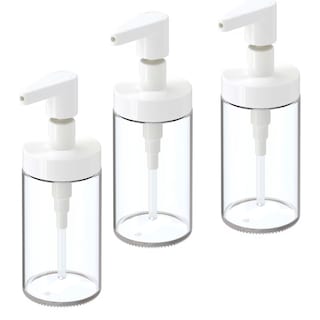 Foto 1 | Foto 1 | Dispensador de Jabón Luxvi de Vidrio Blanco 3 Piezas