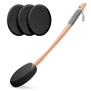 Foto 1 | Foto 1 | Aplicador De Loción Amazerbath Para Espalda Y Pies Con 4 Almohadillas, Color Negro - Venta Internacional.