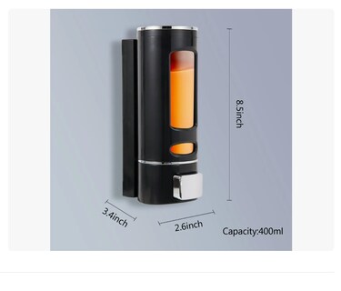 Foto 3 | Foto 3 | Liquido Despachador de Jabón Xtellar 400ml *2 Negro