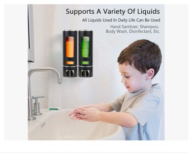 Foto 4 | Foto 4 | Liquido Despachador de Jabón Xtellar 400ml *2 Negro