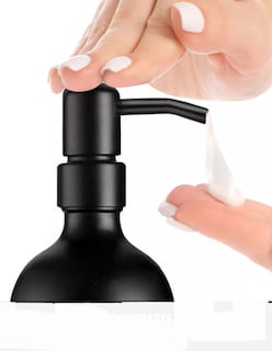 Foto 4 | Foto 4 | Dispensador De Jabon Color Negro 2 Pzas + Termo Güish Gratis